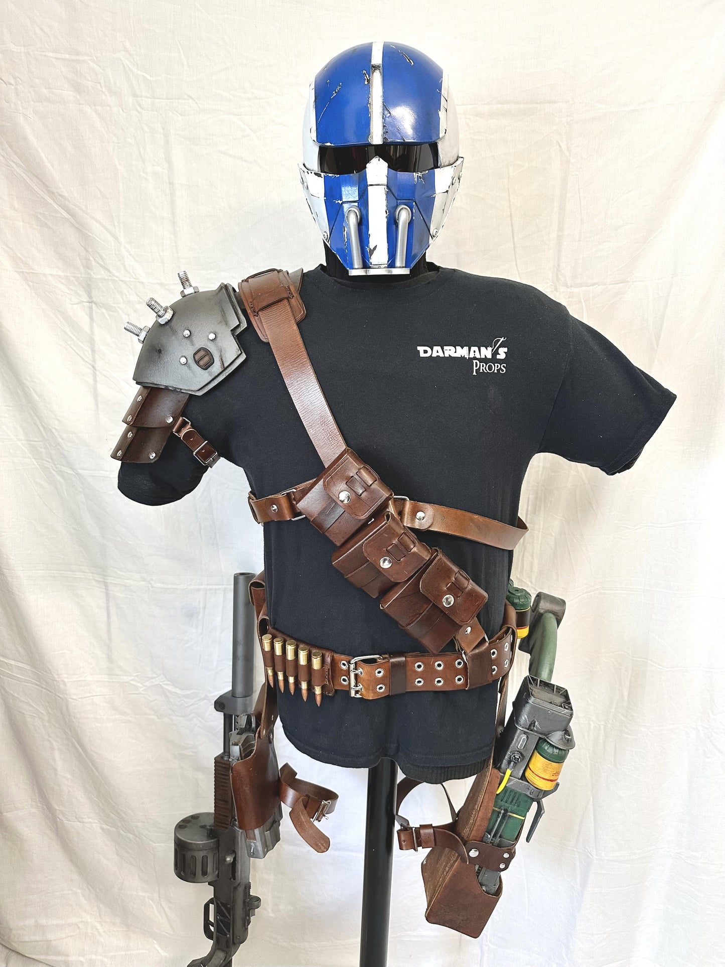 Fallout 10mm pistol gun Single drop leg holster