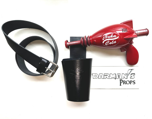 Fallout Nuka Cola Girl Belt and Thirst Zapper Pistol Holster with Nuka Cola Stamp option
