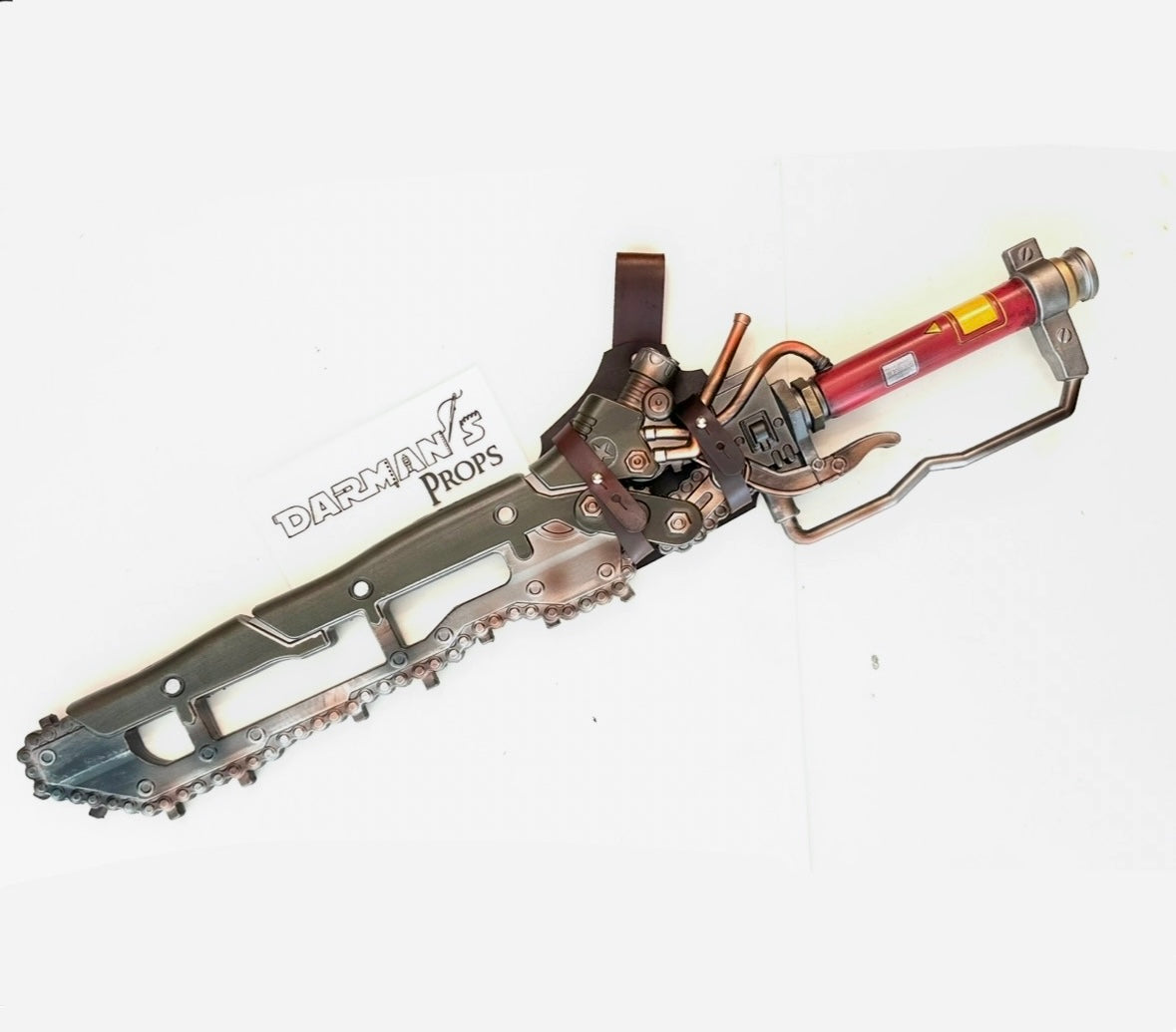 Fallout Ripper Melee Chain Sword Leather Holder