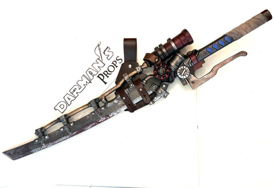 Fallout Ripper Melee Chain Sword Leather Holder (Copy)