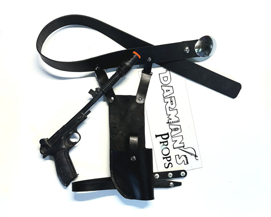 Luke Skywalker ANH Ceremonial Holster, Belt, & Buckle in black