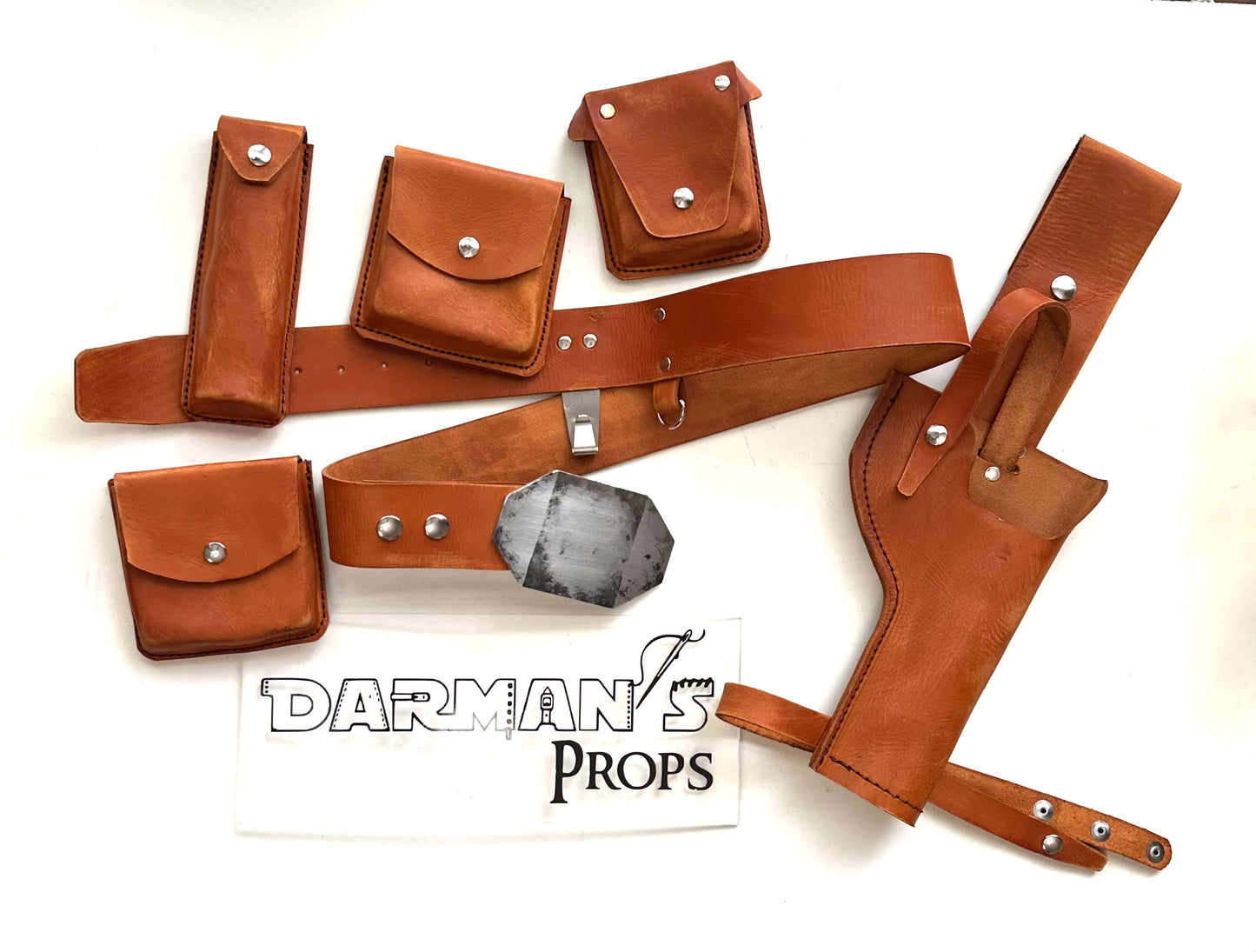 DL-44 Bespin Luke Skywalker ESB Holster, Belt, and 4 pouches Rig