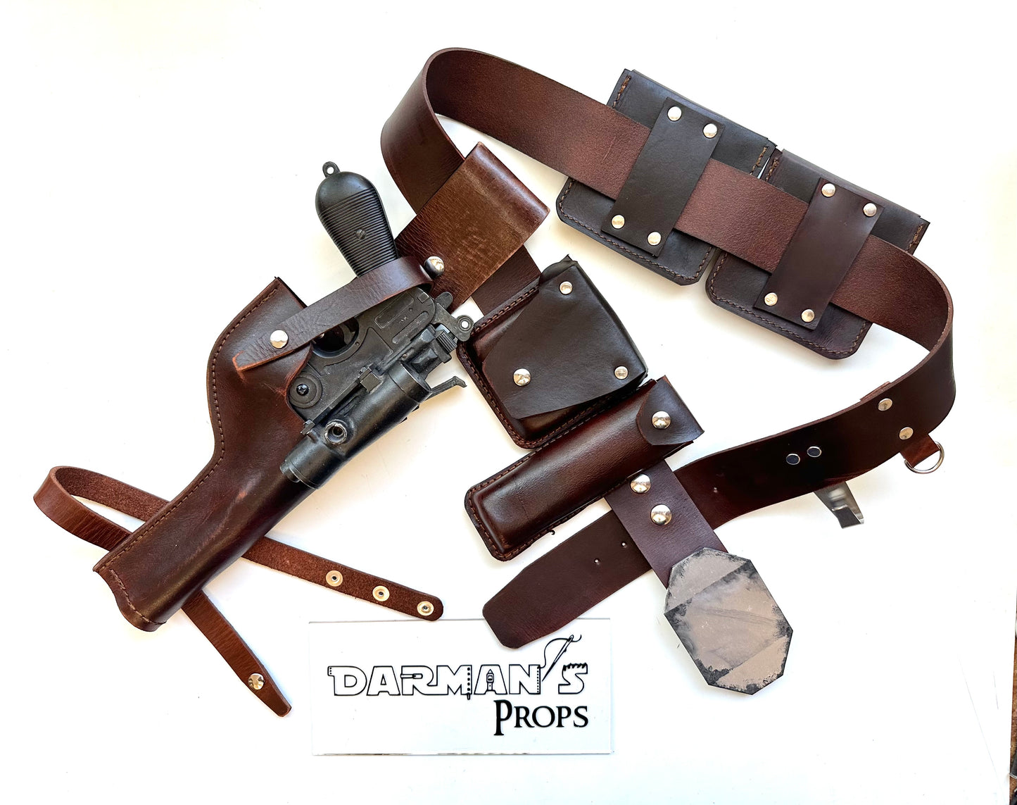 DL-44 Bespin Luke Skywalker ESB Holster, Belt, and 4 pouches Rig