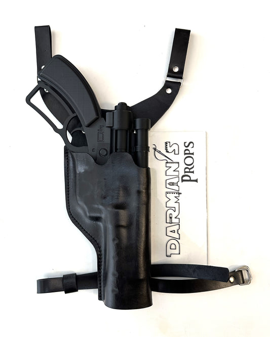 Merr-Sonn CC21 Heavy Lever action Blaster Y drop Holster and Ammo Pouch