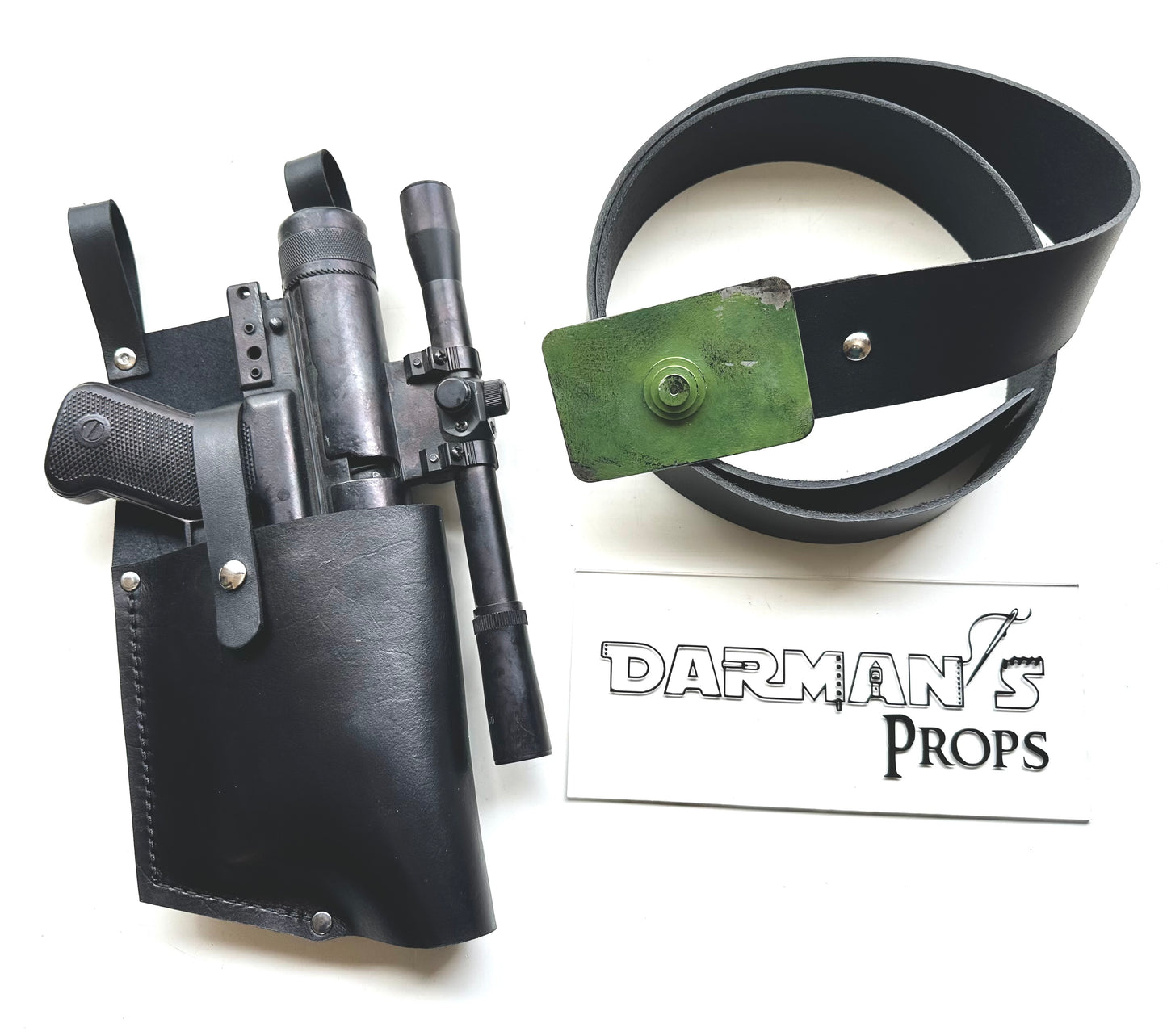 Mimban Mudtrooper or Mimban Officer Belt, Buckle, and holster