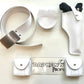 New Republic Fleet officer belt, holster, and pouches rig set White