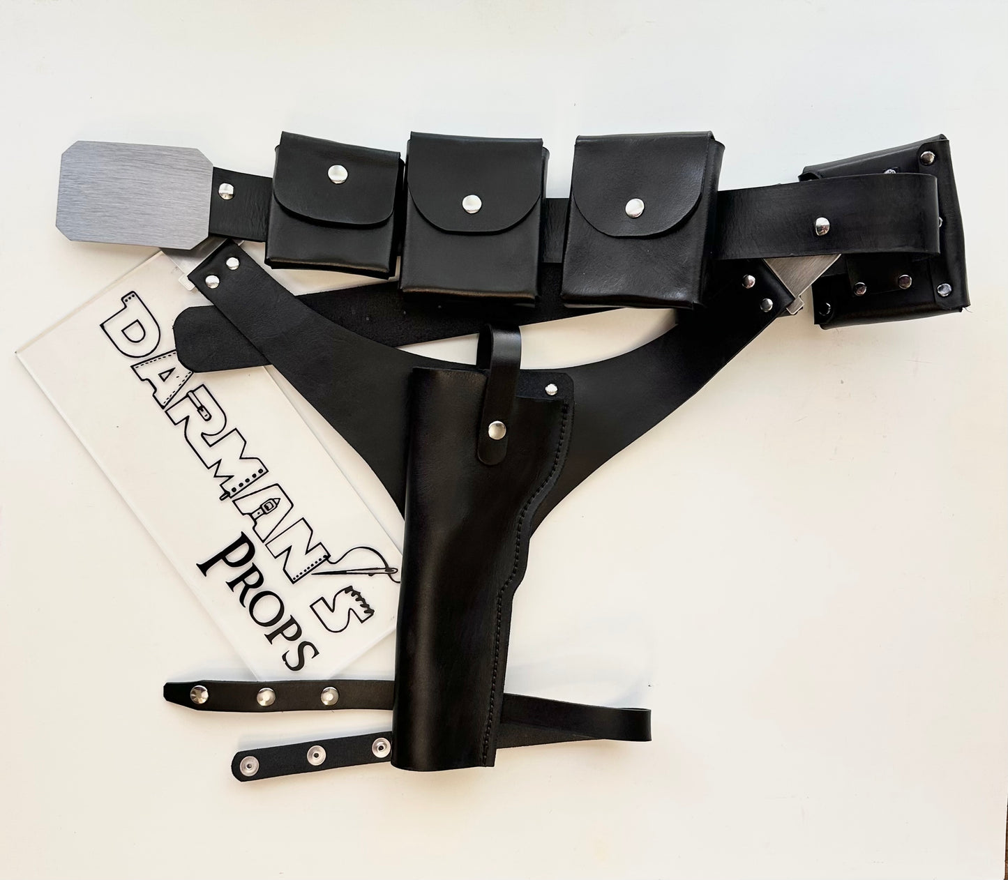 Princess Leia Belt holster and 5 pouch rig from the Comic book cover art