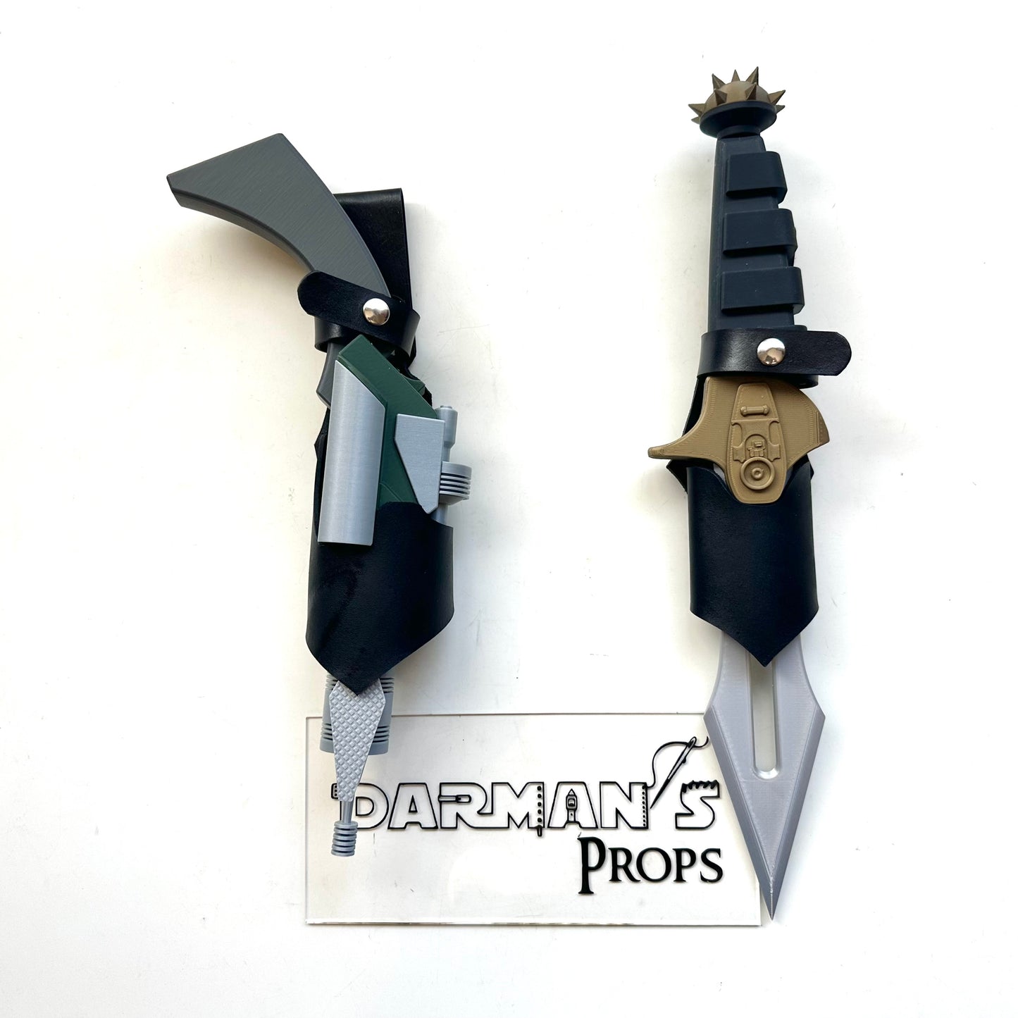 Star Trek Klingon Disruptor holster and Knife Sheath Holder