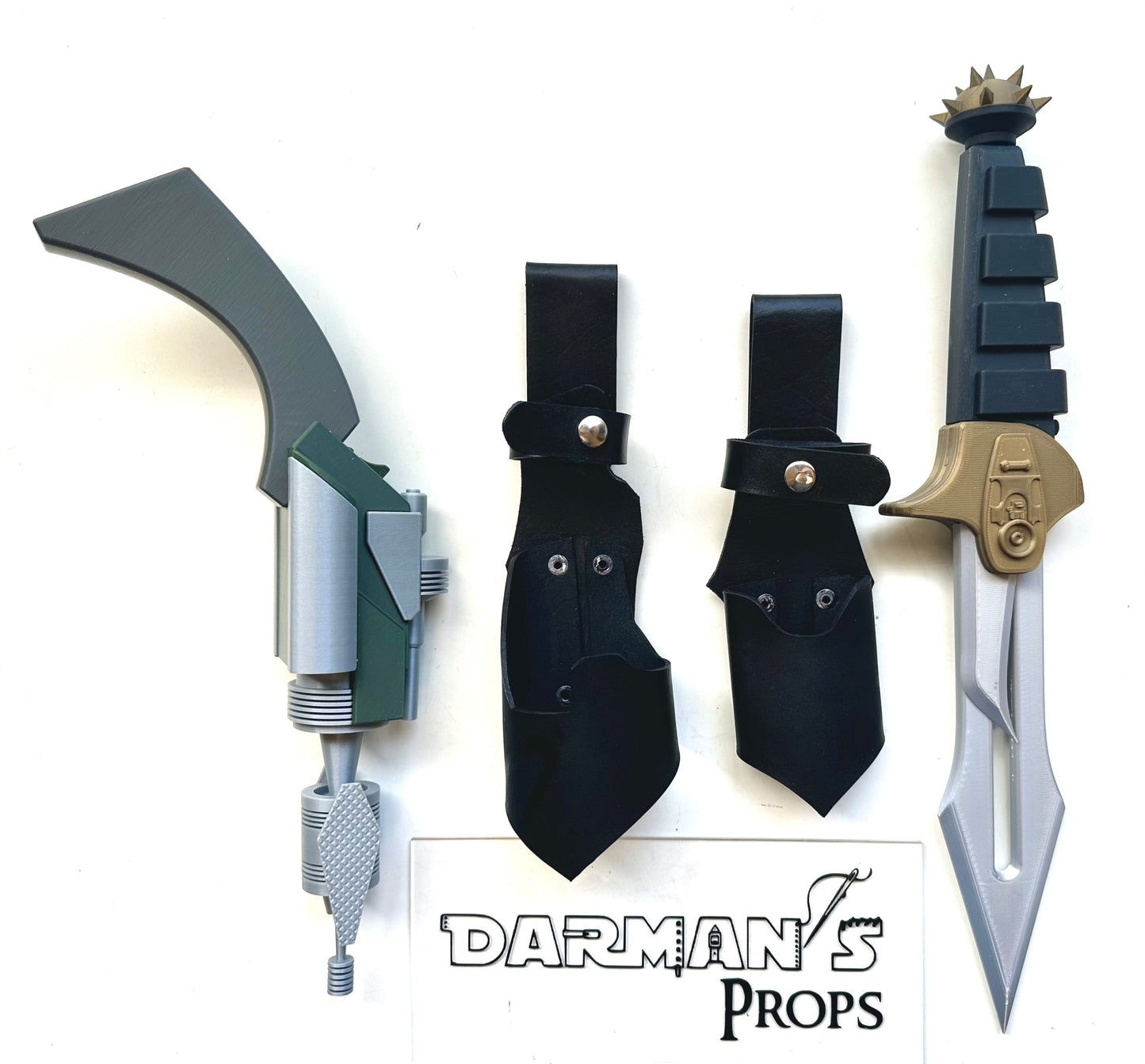 Star Trek Klingon Disruptor holster and Knife Sheath Holder