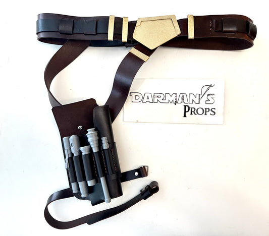 Cassian Andor Belt, Bryar Holster,  and Tool set holder Rig from Andor Series