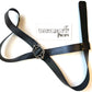 Pirate Cutlass Holder and Flinlock holster over the shoulder belt Bandolier