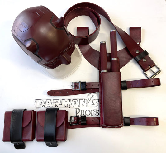 Daredevil Belt, 2 utility pouches, and Billy Club Y drop pouch set