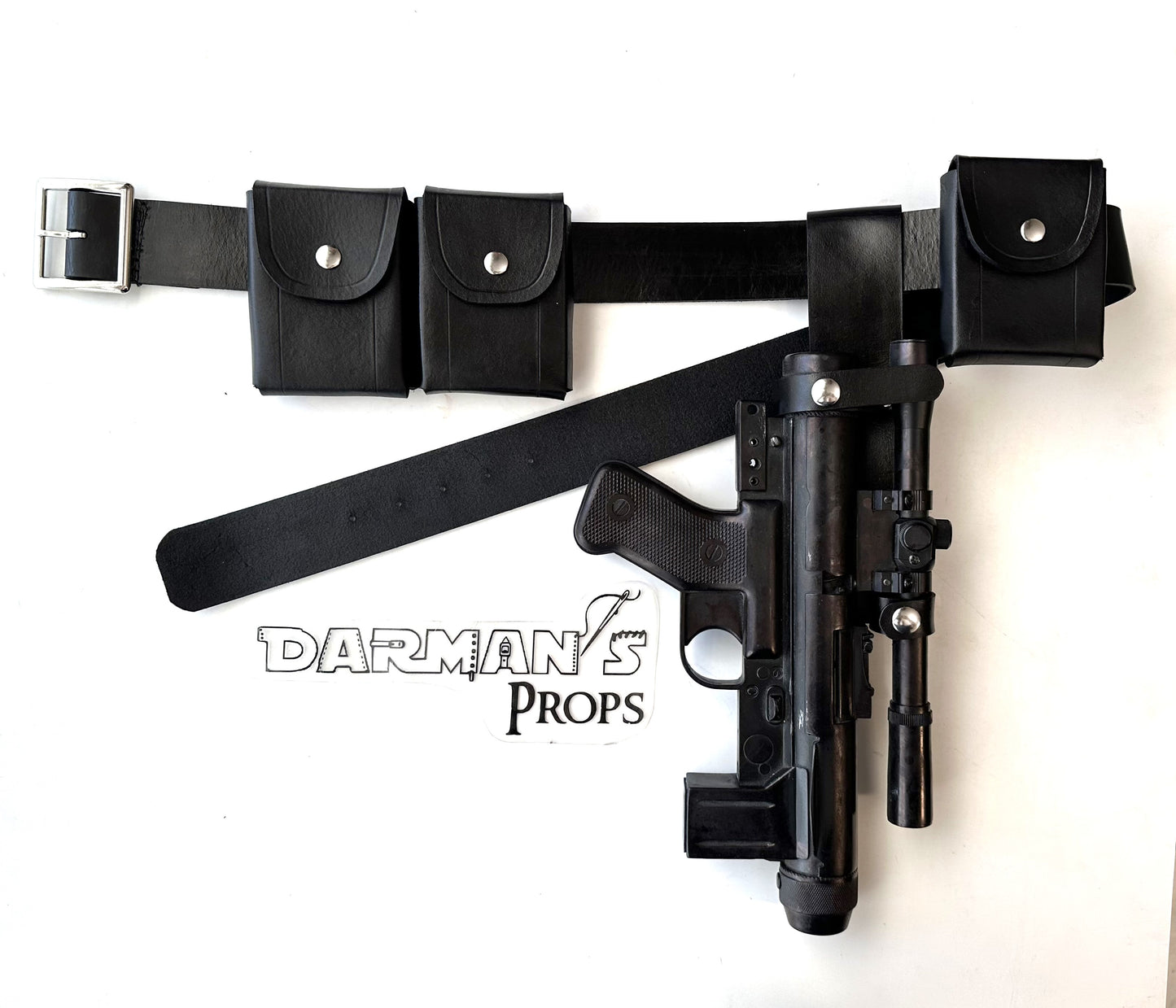 Sabe Imperial Death Trooper belt, holster, and 3 pouch Rig