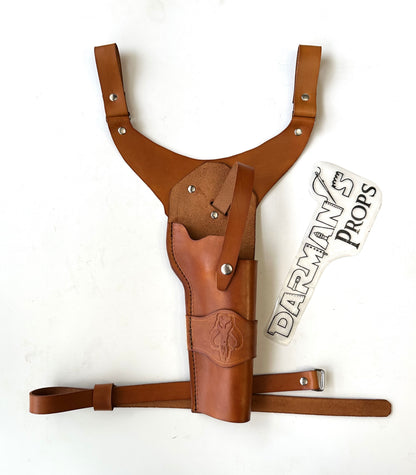 Westar 88 Mandalorian Y Drop Holster w/ Mythosaur Skull Stamp
