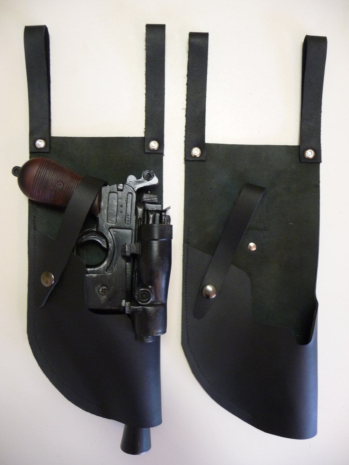 DL-44 w/ side mount scope HOLSTER in 4 oz. black