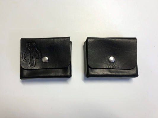 Set of 2 Mandolarian Pouches w/ Mythosaur Skull embossing