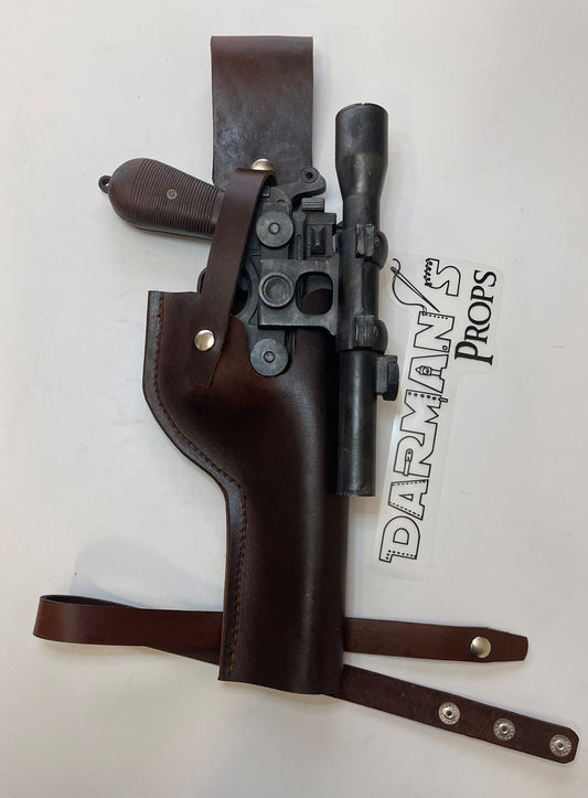 DL-44 Hero Single drop Holster and belt