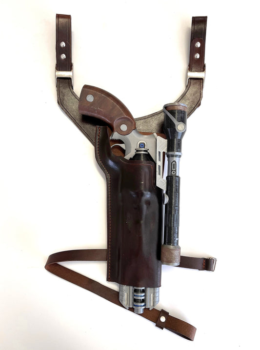 Knights Of The Old Republic Mandalorian Smuggler Blaster Holster w/keeper