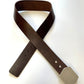 Belt with a Han Solo style Buckle in brown or Black