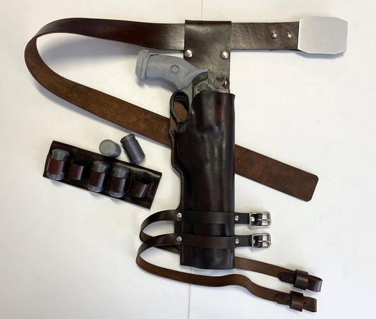 Ace of Spades Hand Cannon Belt & Holster Rig