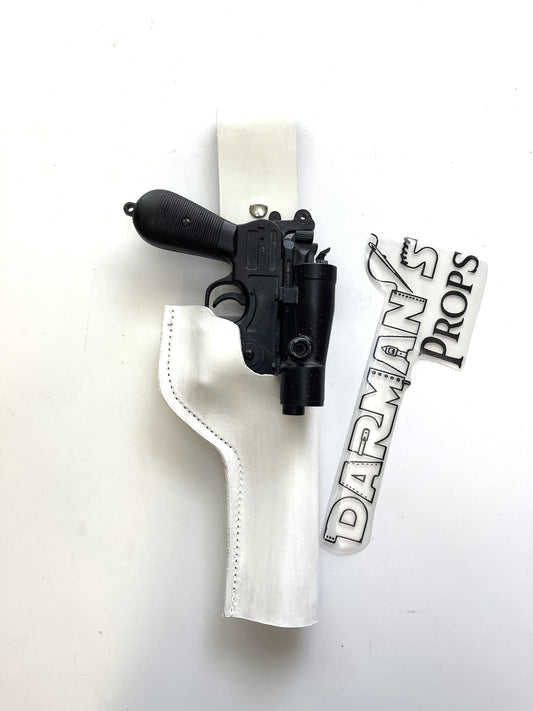 DL-44 ESB w/ side mount scope Holster in white